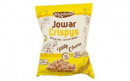 Rigdam Jowar Crispys (Tasty Cheese)   Pack  125 grams